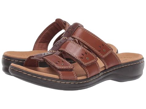 clarks leather sandals